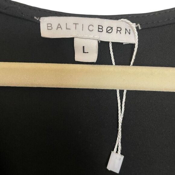 New Baltic Born Arianna Black Maxi Dress Women’s  Size Large 12 14 Formal Gala - Picture 5 of 9